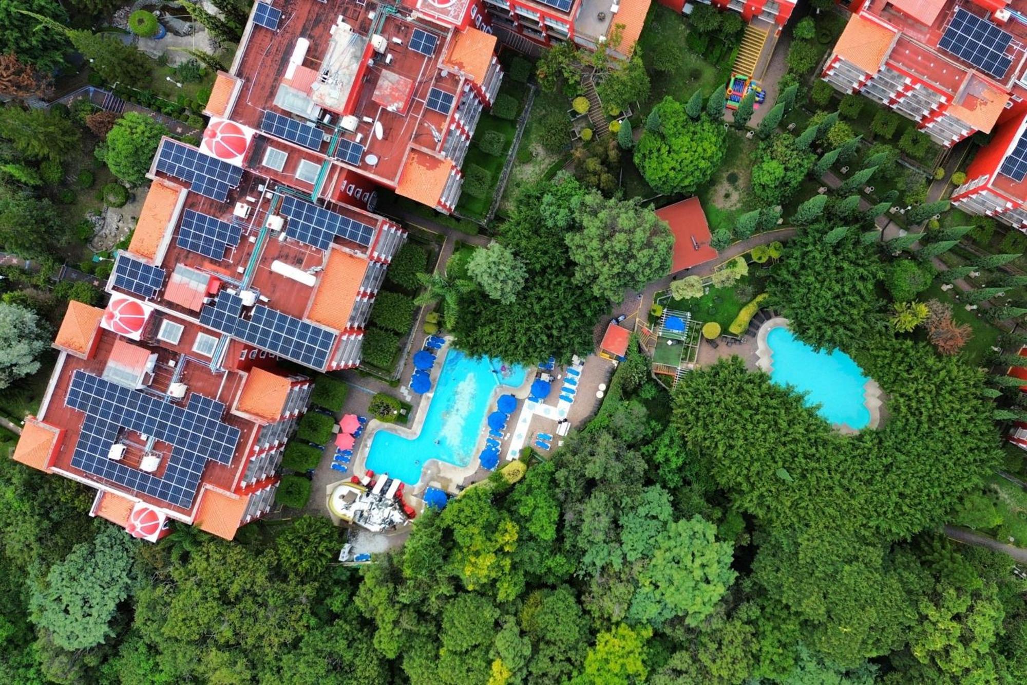 Fiesta Americana Hacienda אישטפאן דה לה סאל מראה חיצוני תמונה Aerial view of the resort