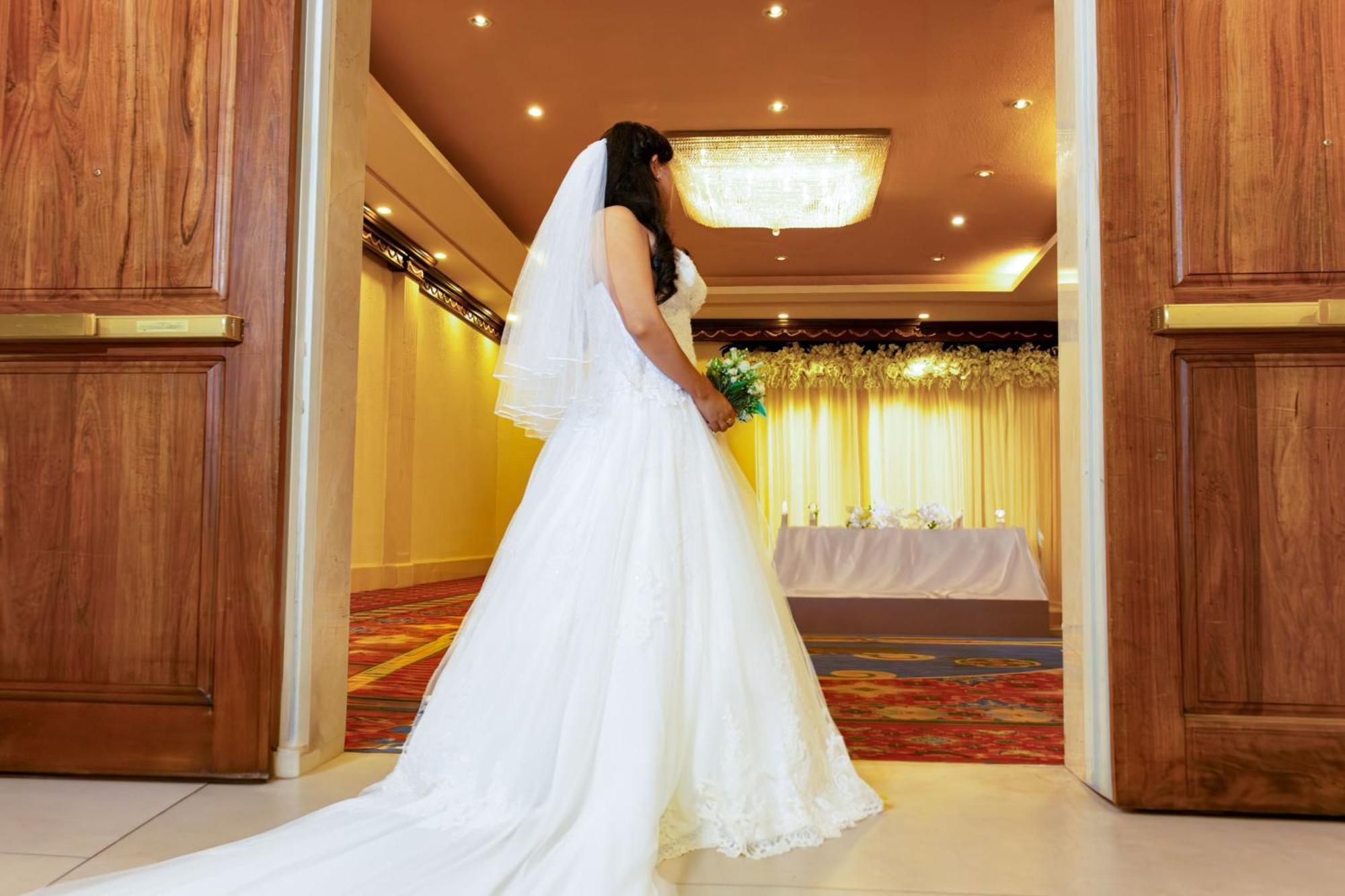 Fiesta Americana Hacienda אישטפאן דה לה סאל מראה חיצוני תמונה A bride in a wedding dress