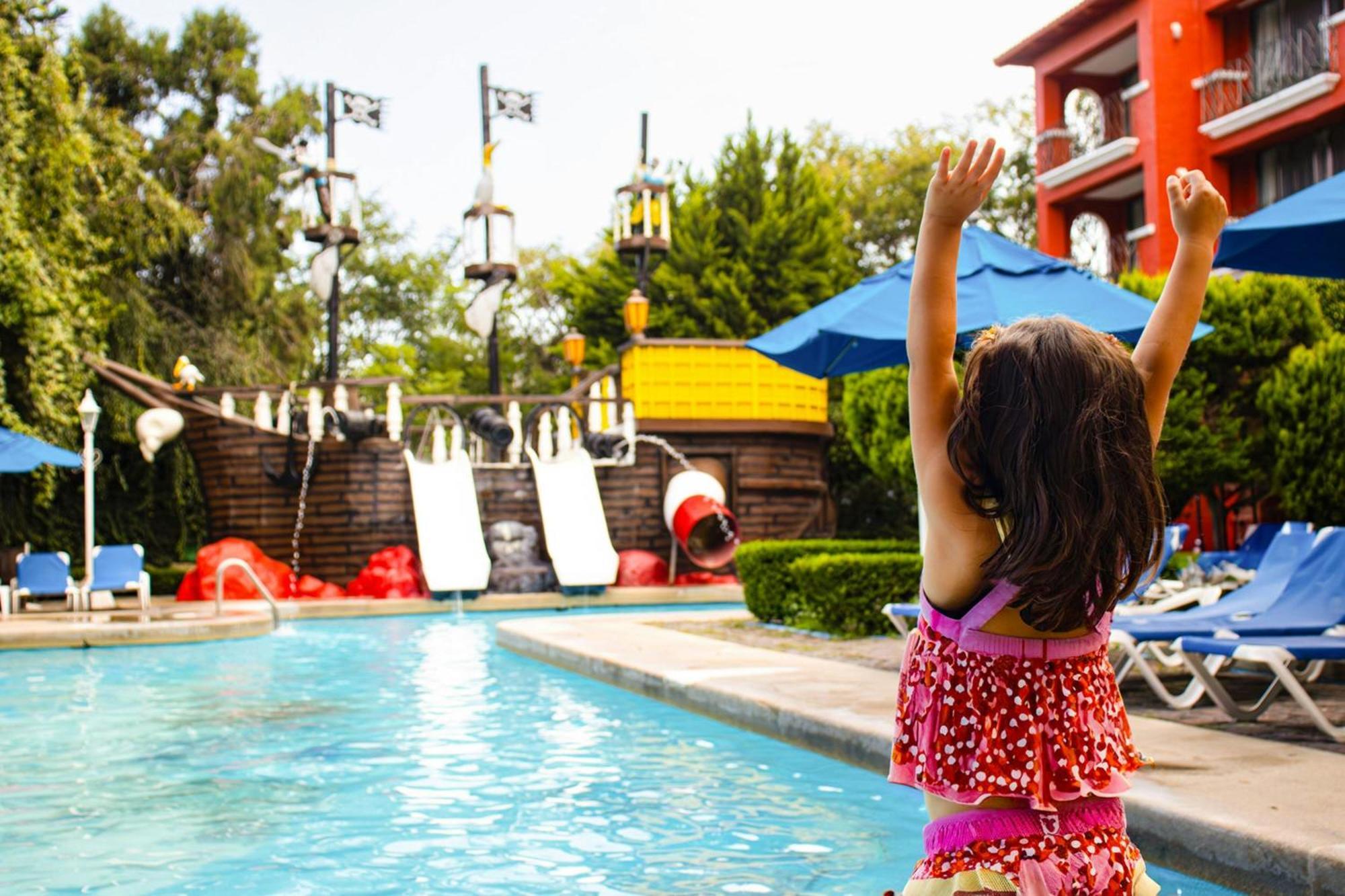 Fiesta Americana Hacienda אישטפאן דה לה סאל מראה חיצוני תמונה The hotel's pool